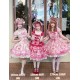 Starry Fantasy Ode To The Strawberry Blouse JSK OP and Sets(Reservation/3 Colours/Full Payment Without Shipping)